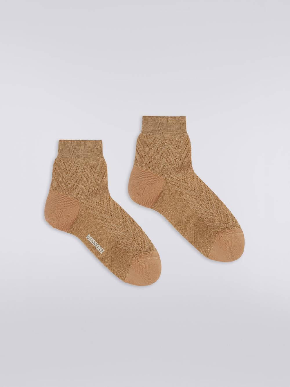 Missoni Calzini corti in modal zig zag con lurex Consegna Veloce