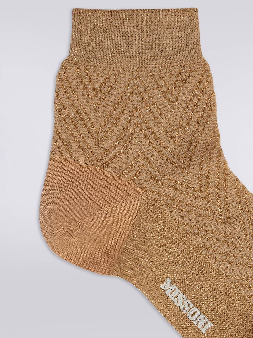 Missoni Calzini corti in modal zig zag con lurex Consegna Veloce