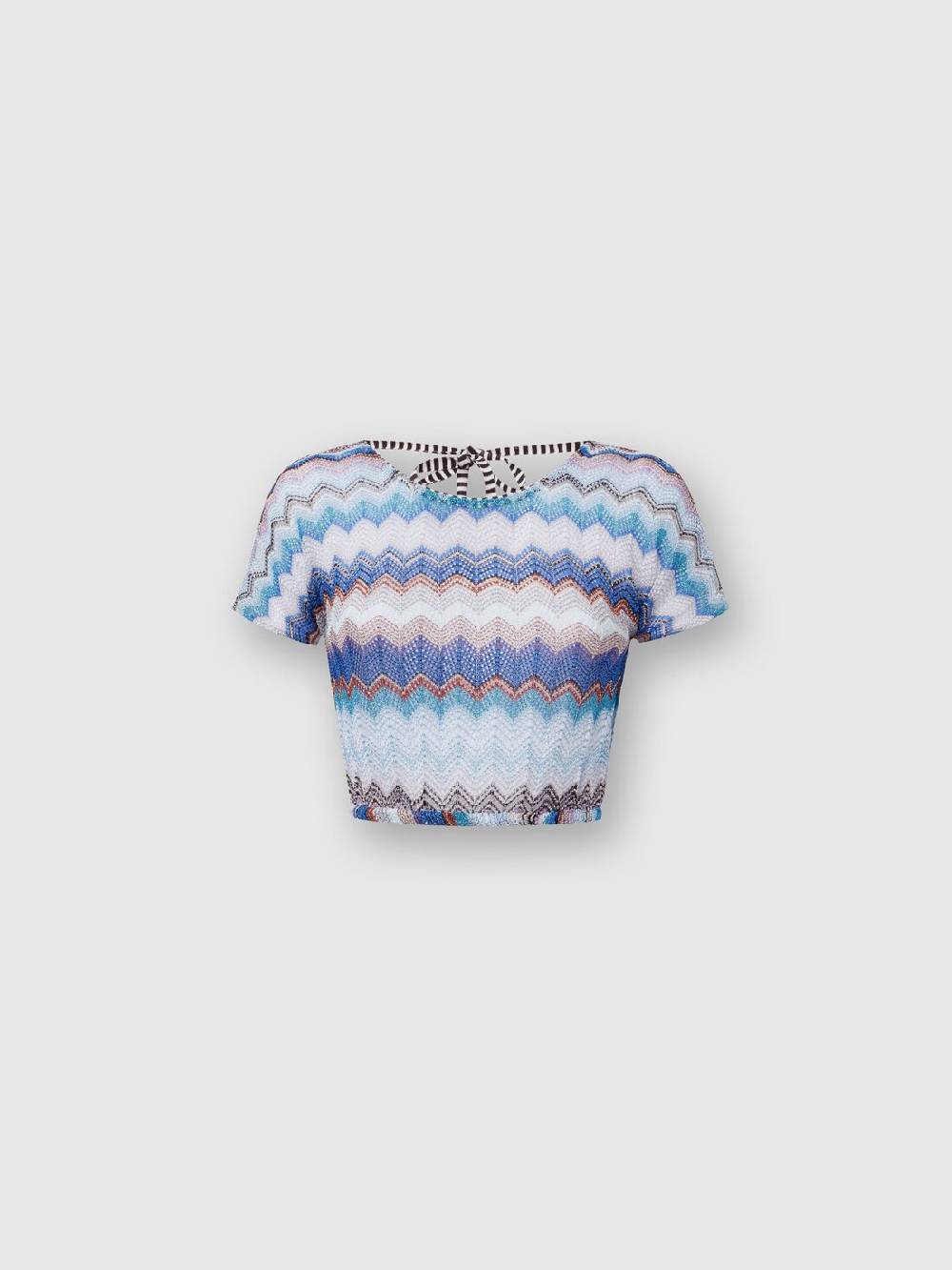 Missoni Crop top crochet con schiena scoperta Promozione Limitata