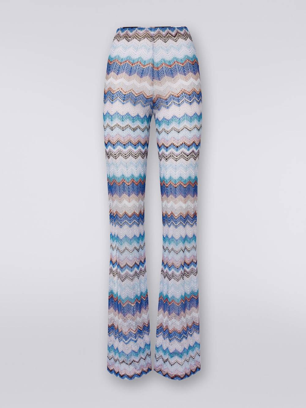 Missoni Pantaloni copricostume in crochet zig zag con lurex Fino Al -60%