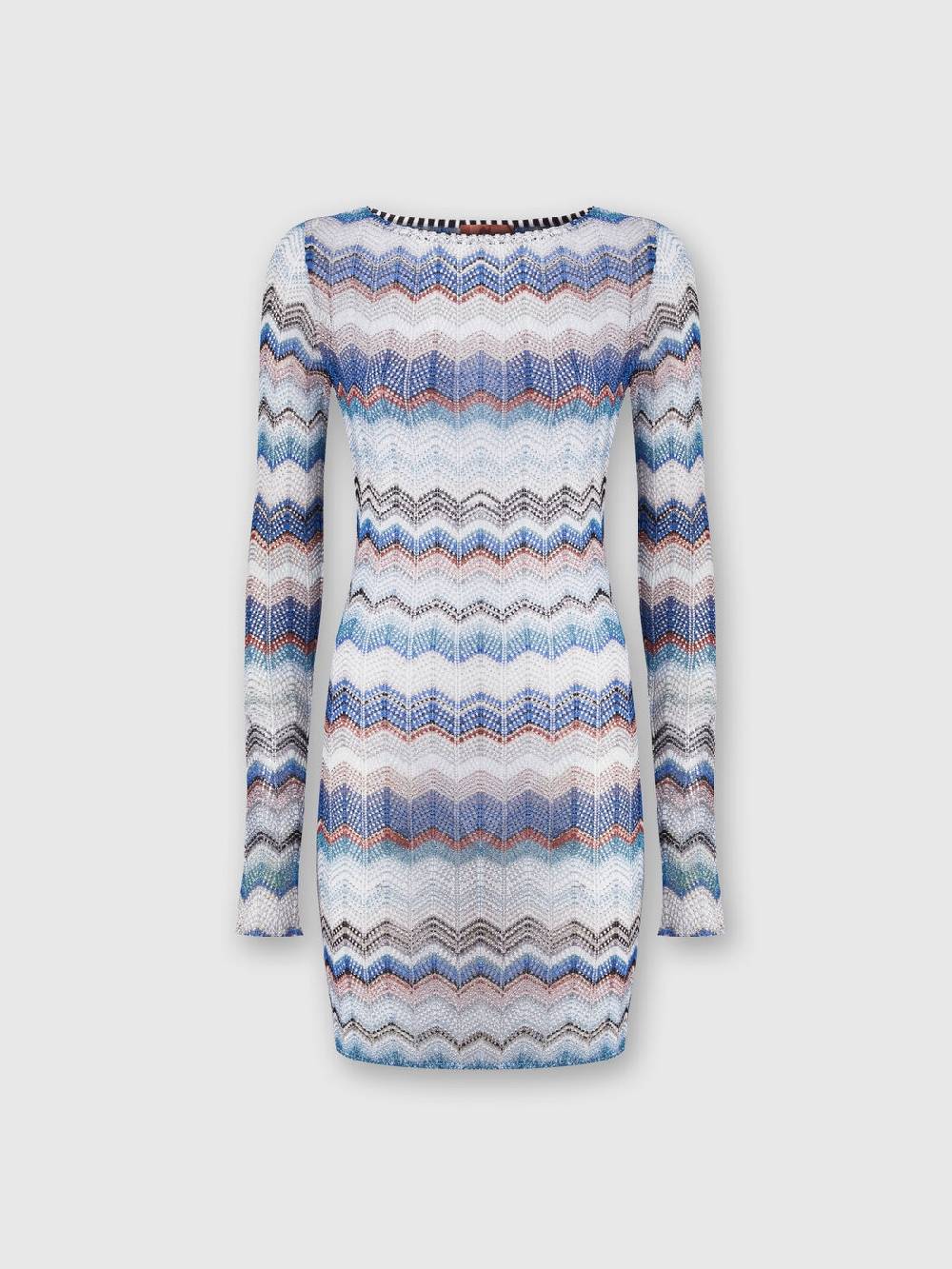 Missoni Abito crochet zig zag con lurex Shopping Online