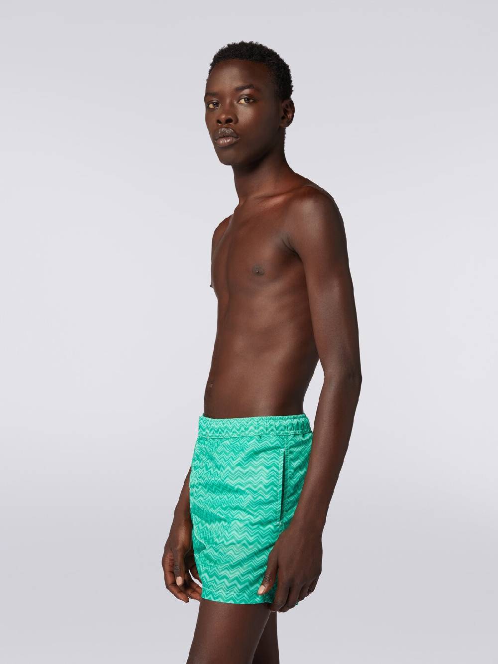Missoni Boxer mare con stampa zig zag tonale Hotsell