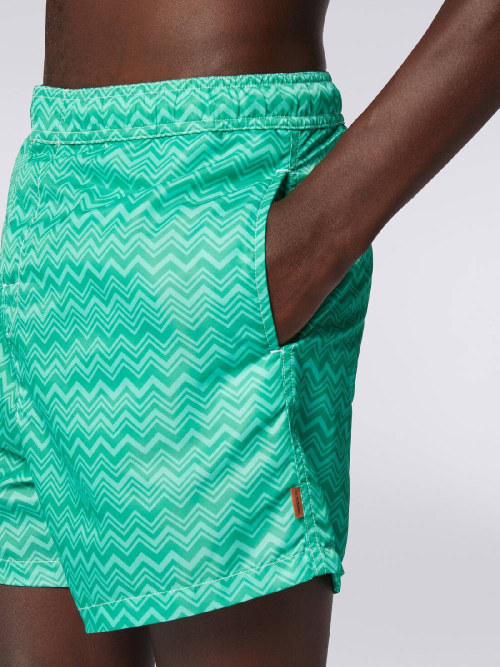 Missoni Boxer mare con stampa zig zag tonale Hotsell