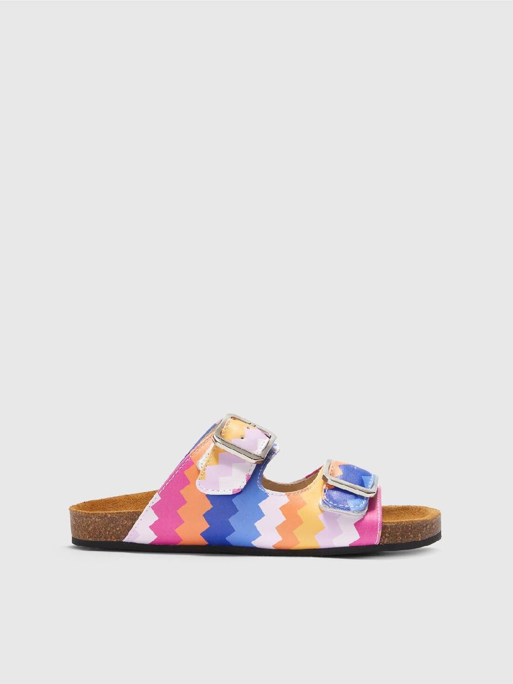 Missoni Sandali con doppia fascia motivo chevron 2025