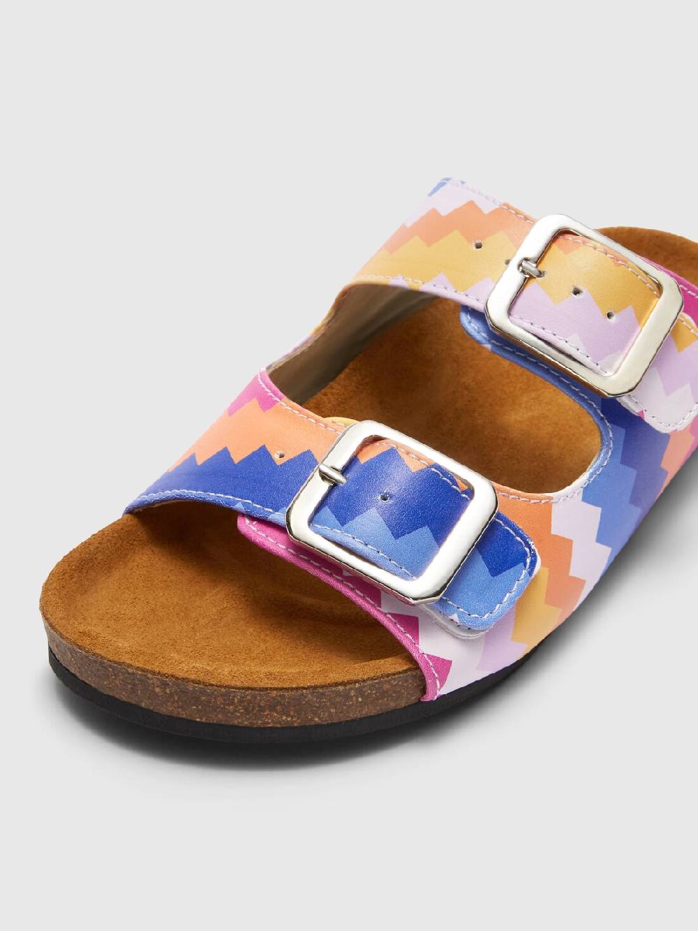 Missoni Sandali con doppia fascia motivo chevron 2025