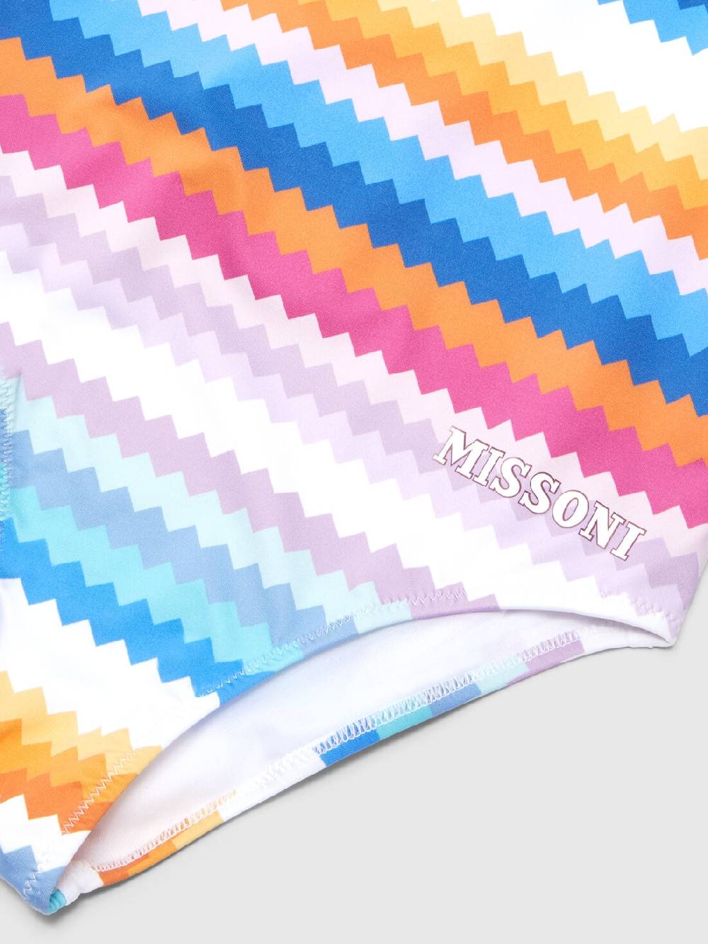 Missoni Costume intero zig zag con scritta logo Offerta Giorno del Papà