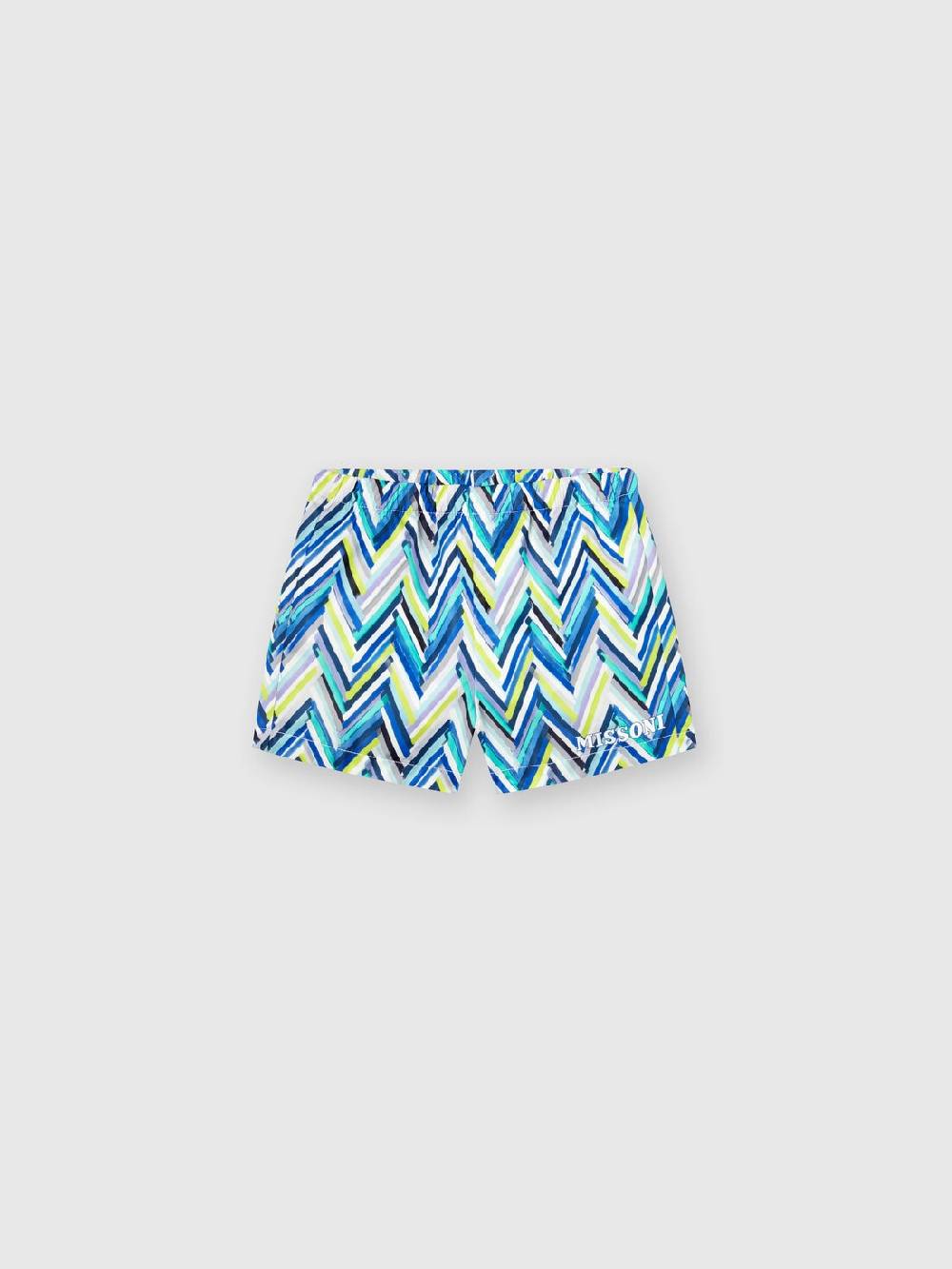 Missoni Boxer mare con stampa zig zag e scritta logo Spedizione Gratuita