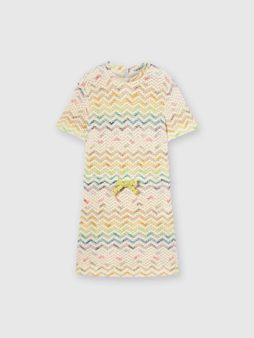 Missoni Abito in maglia di misto cotone chevron Soddisfazione Garantita