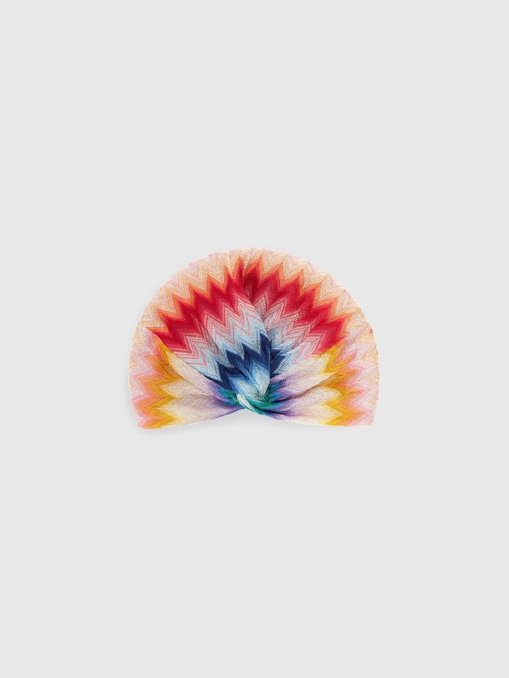 Missoni Turbante in viscosa chevron con lamé Consegna Veloce