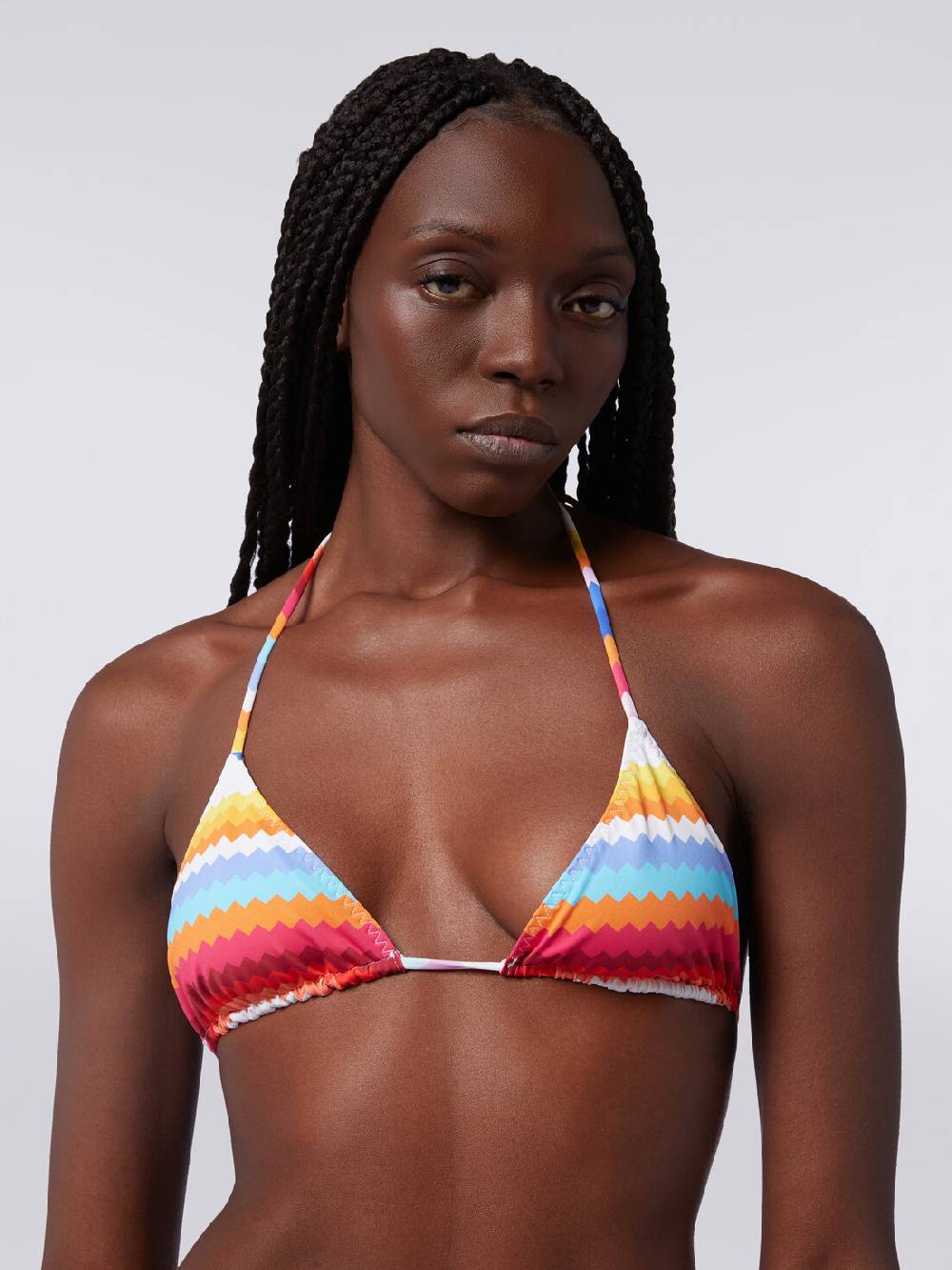 Missoni Bikini in nylon stretch stampa zig zag Fino Al -60%