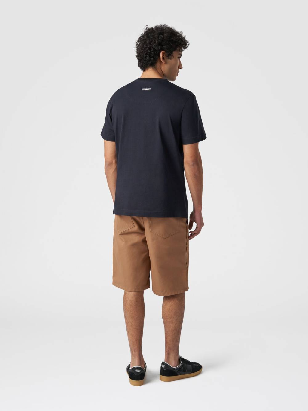 Missoni T-shirt a maniche corte in cotone con stampa zig zag Affare Del Giorno