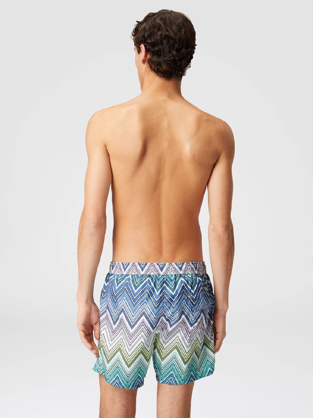 Missoni Boxer mare con stampa macro zig zag Negozio