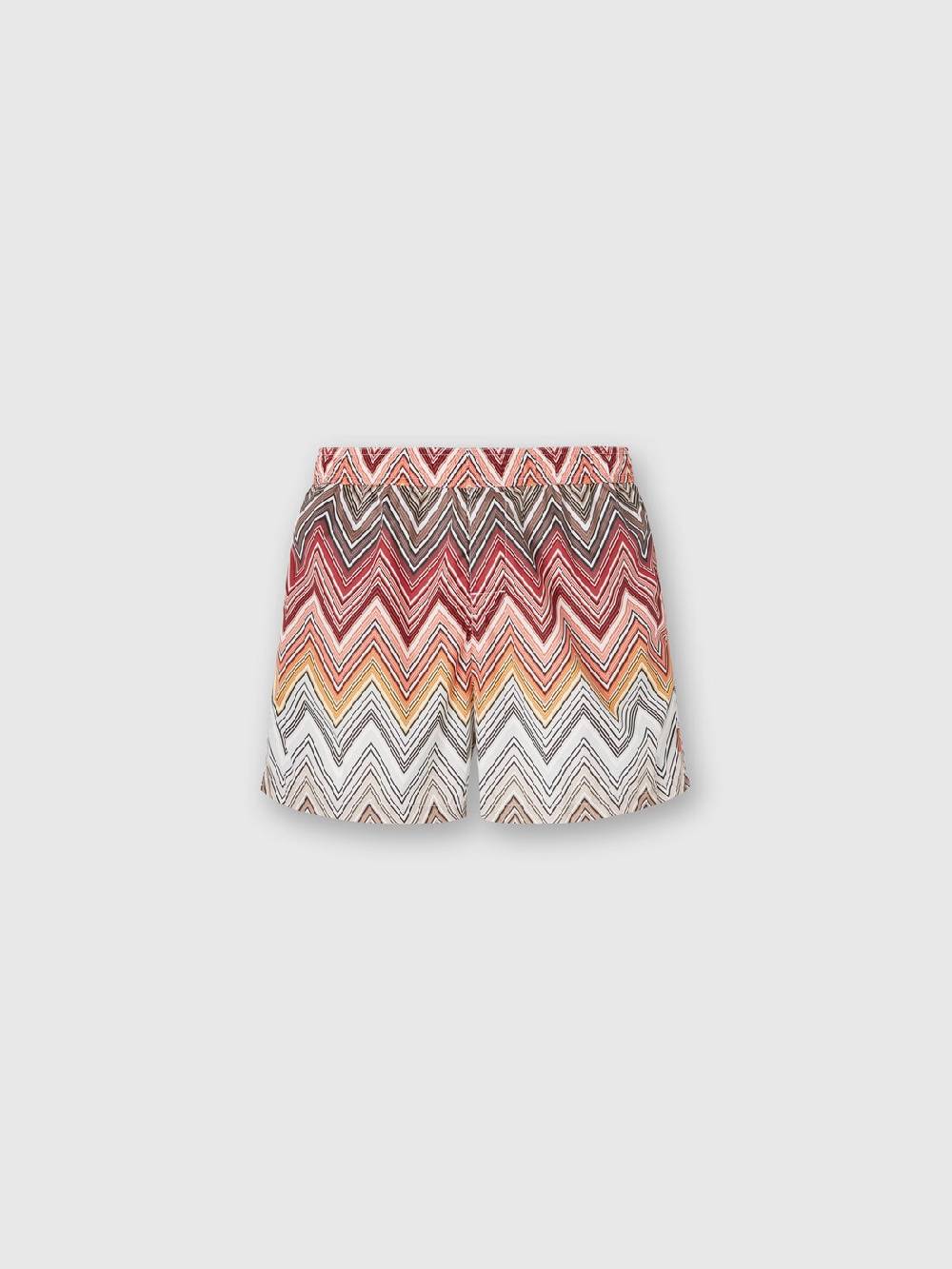 Missoni Boxer mare con stampa macro zig zag In Saldo