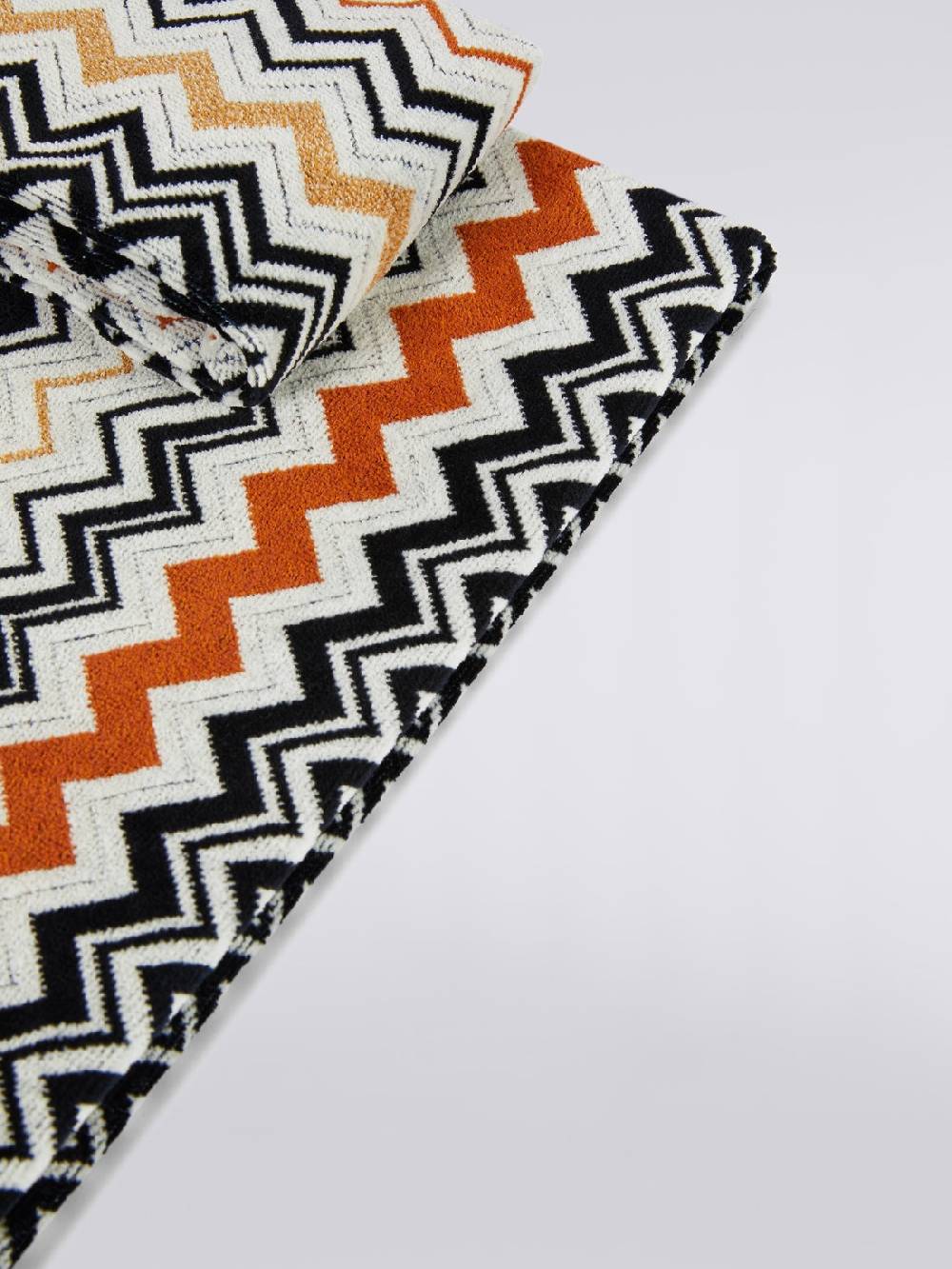 Missoni Set 2 pezzi di asciugamani da bagno Bernard in spugna di cotone chevron Pezzi Unici