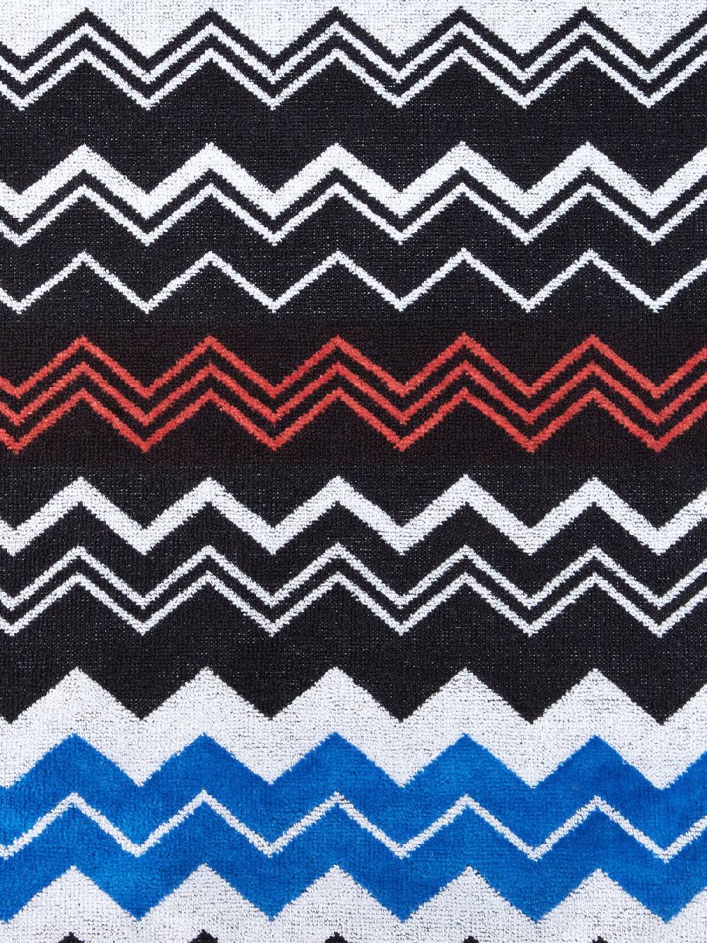 Missoni Telo mare 180x100 cm Neoclassic in spugna di cotone zig zag Consegna Veloce