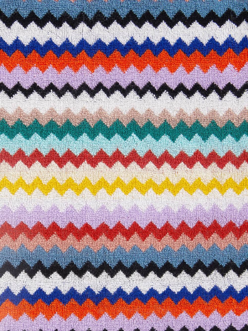 Missoni Set 2 pezzi di asciugamani da bagno Riverbero in spugna di cotone zig zag Promozione Limitata