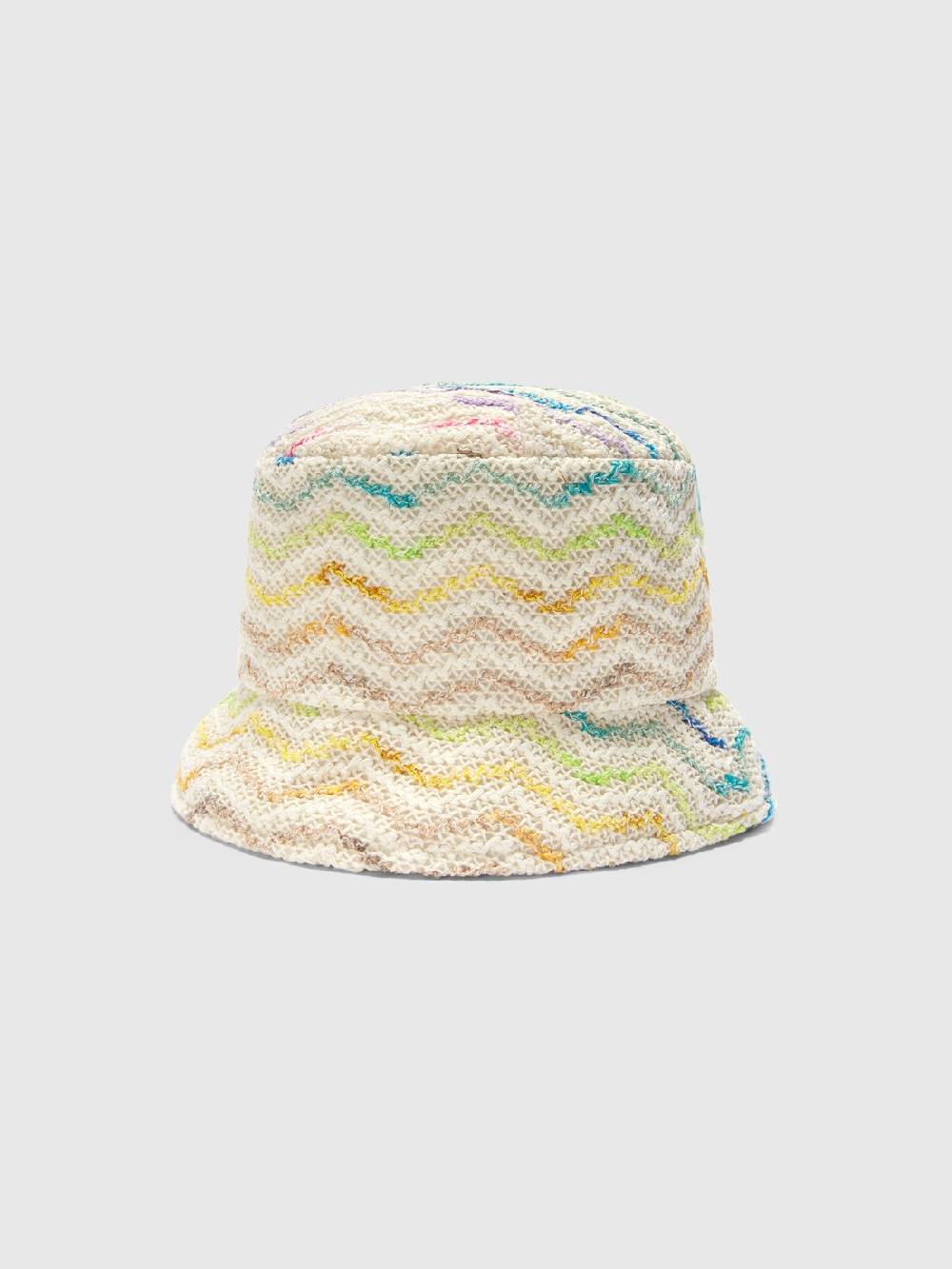 Missoni Bucket hat in maglia di misto cotone chevron Offerta