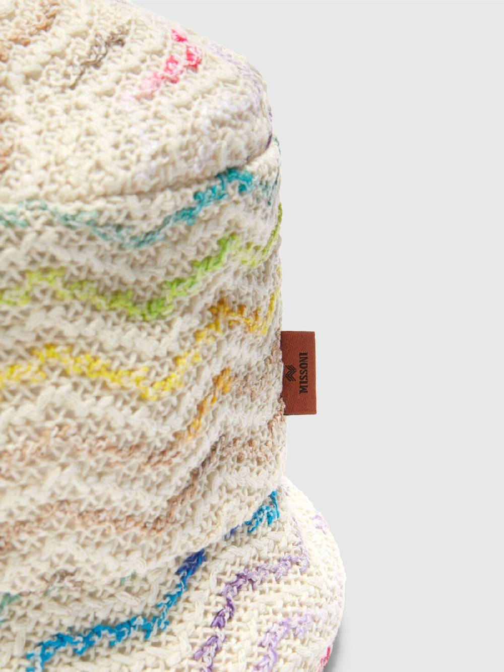 Missoni Bucket hat in maglia di misto cotone chevron Offerta
