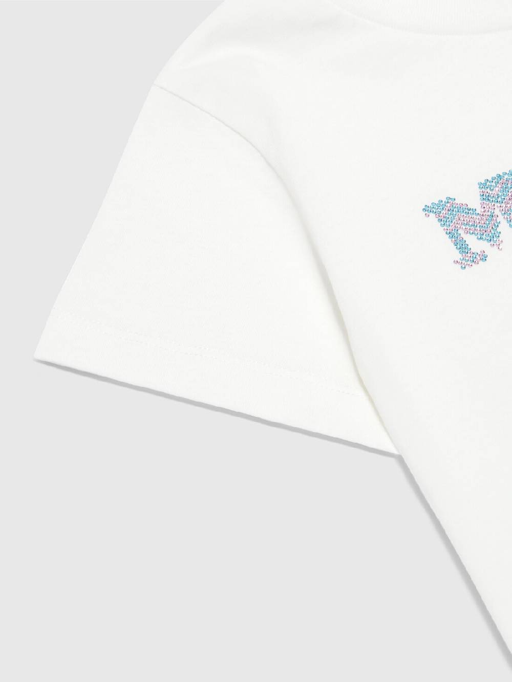 Missoni T-shirt in jersey di cotone logata Economico