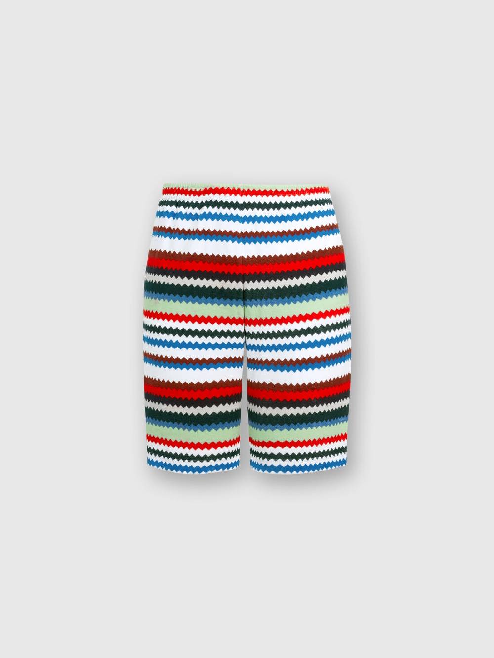 Missoni Shorts in spugna stampa zig zag Negozio