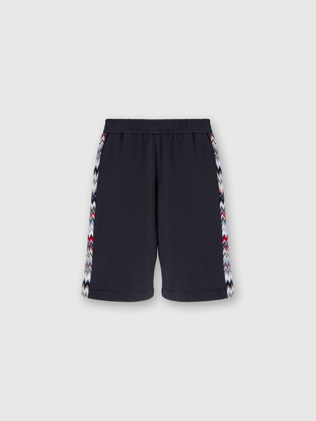 Missoni Shorts in cotone con inserti chevron In Saldo