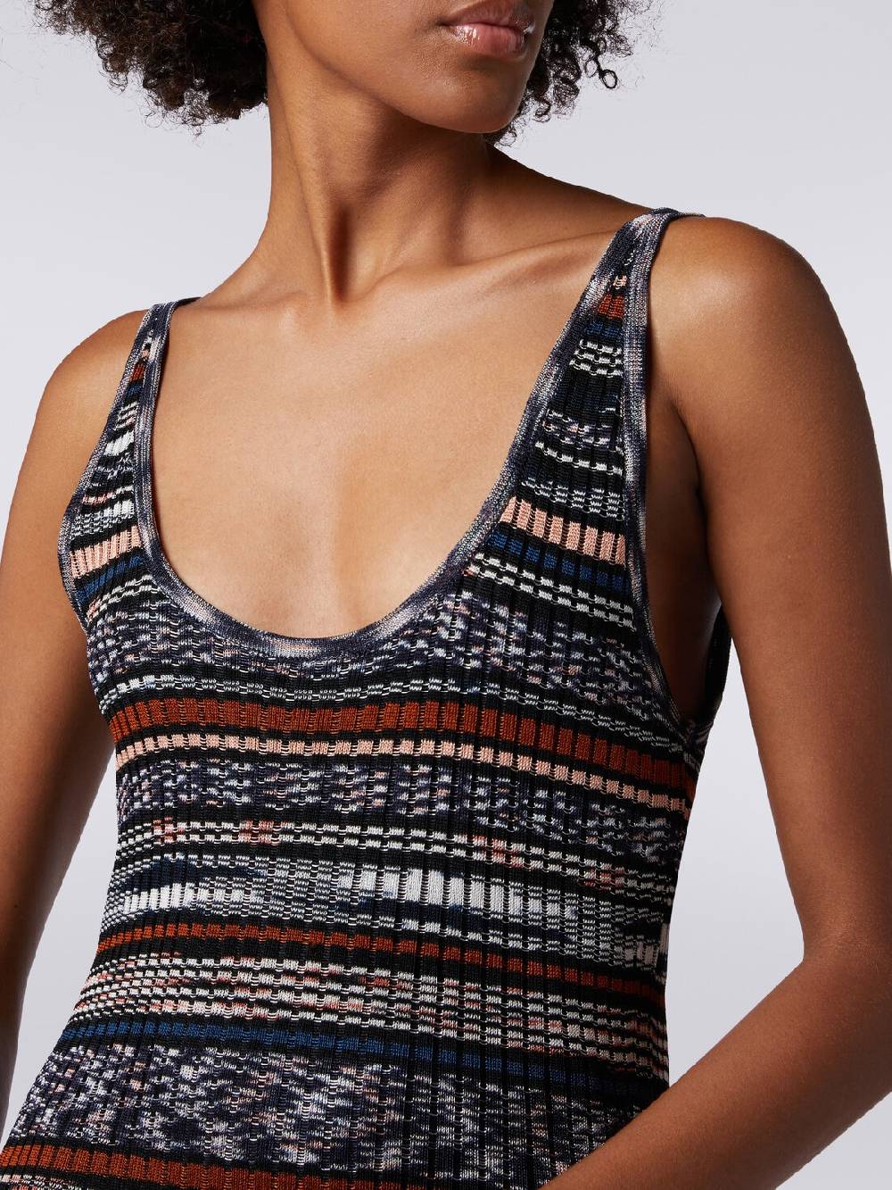 Missoni Abito lungo a costine in viscosa fiammata Qualità Garantita