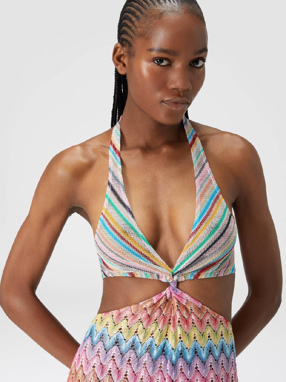 Missoni Tuta patchwork in misto cotone con dettagli cut out Affare Del Giorno