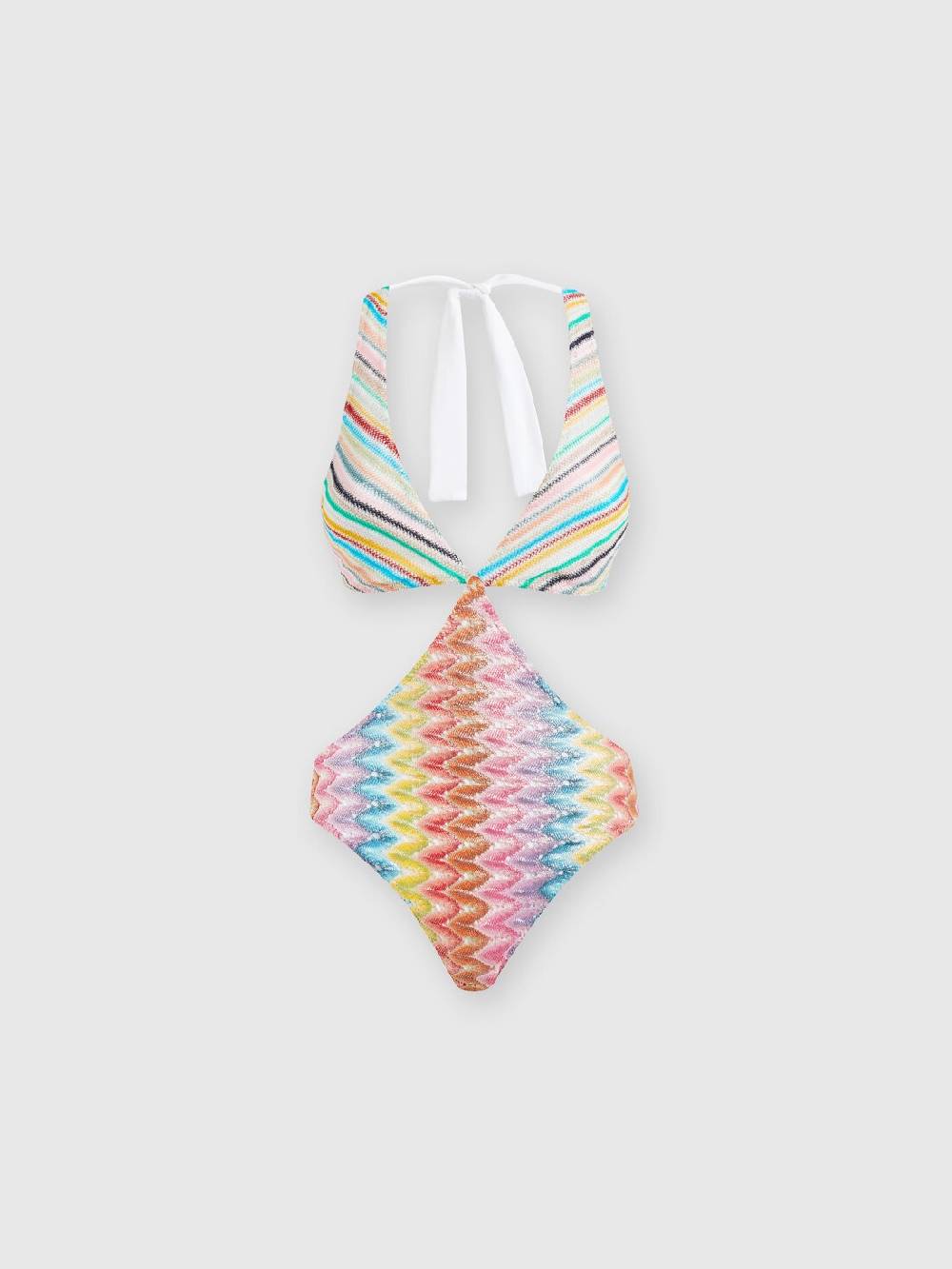 Missoni Costume intero patchwork con dettagli cut out Prezzo Ridotto