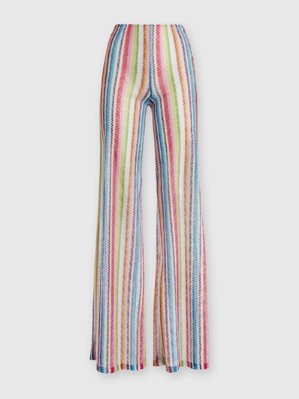Missoni Pantaloni copricostume a vista bassa stampa zig zag Online