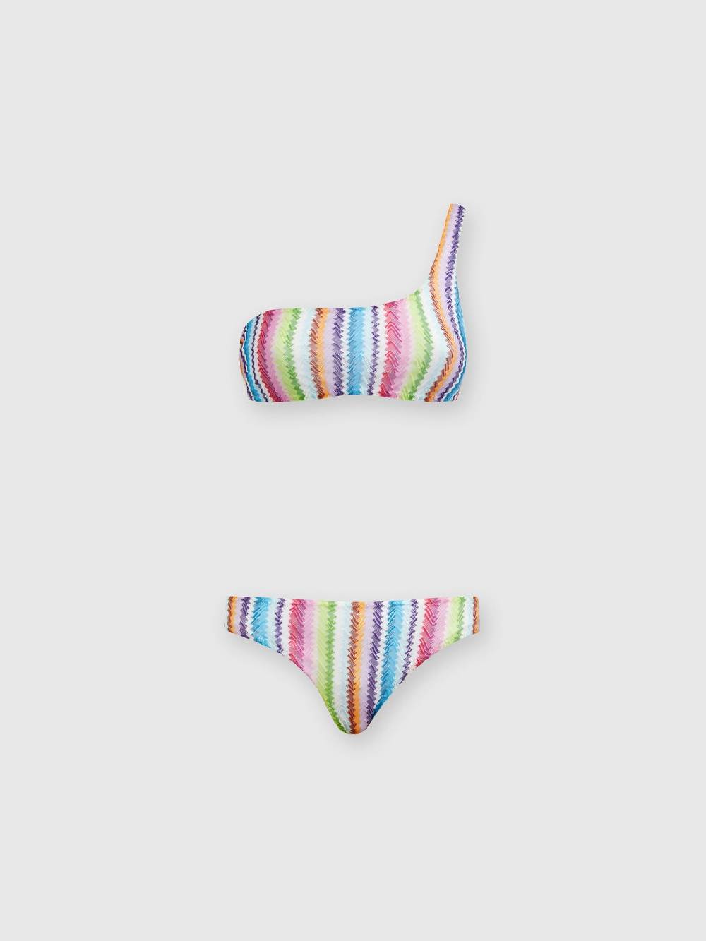 Missoni Bikini monospalla stampa zig zag Outlet