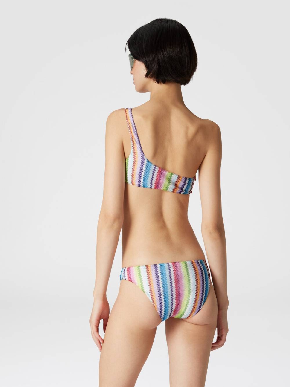 Missoni Bikini monospalla stampa zig zag Outlet