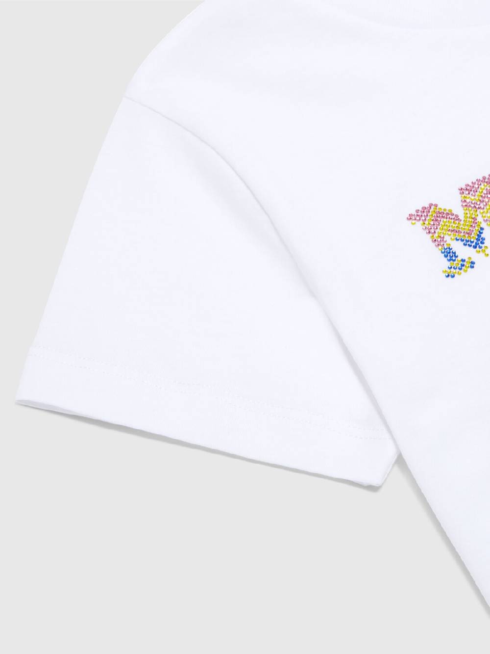 Missoni T-shirt in jersey di cotone con scritta logo chevron Hotsell