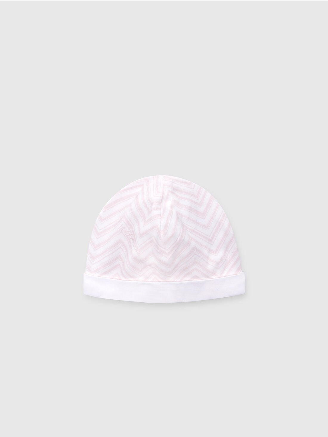 Missoni Set due pezzi con tutina e zuccotto in cotone zig zag Negozio