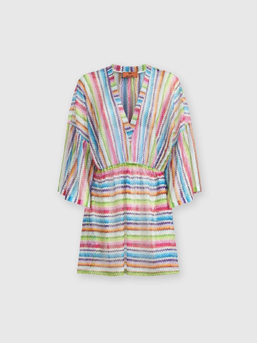 Missoni Caftano copricostume corto stampa zig zag Acquista Ora