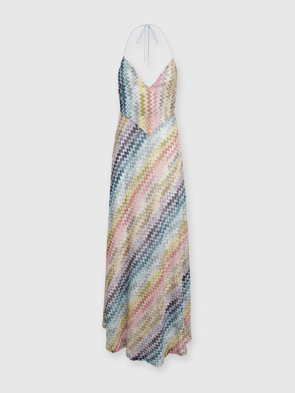 Missoni Slip dress con laccetto sul collo e applicazioni in perle Shopping Online