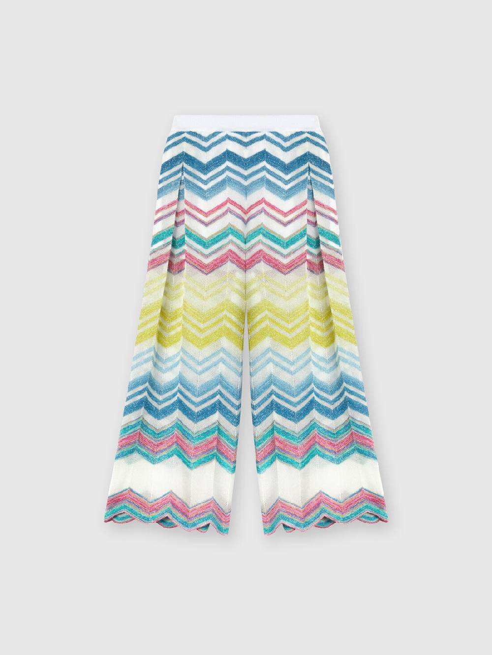 Missoni Pantaloni in misto viscosa zig zag con lurex Vendite Flash