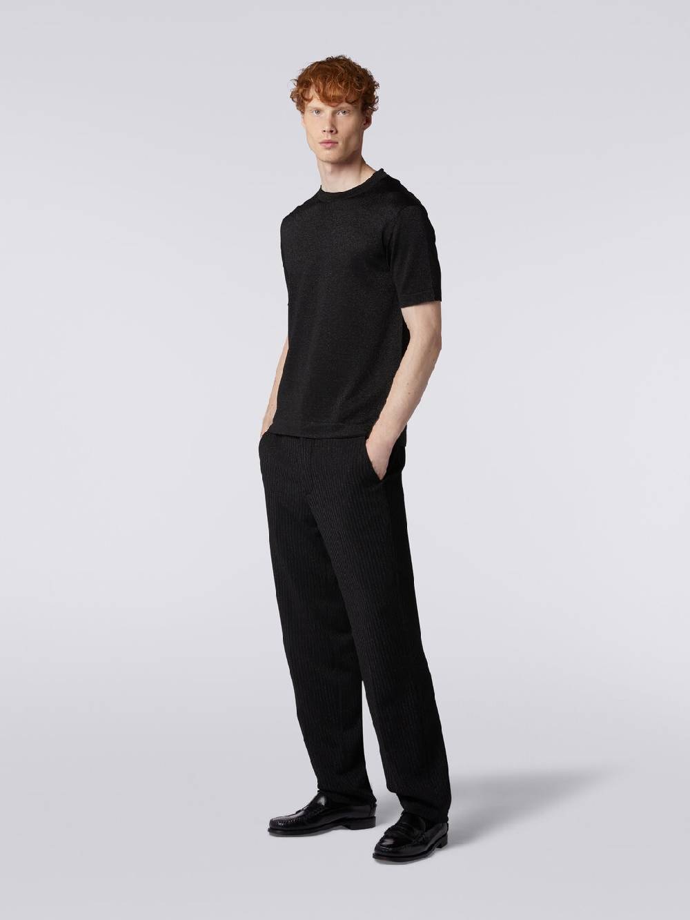 Missoni Pantaloni chino in viscosa con lurex Pezzi Unici