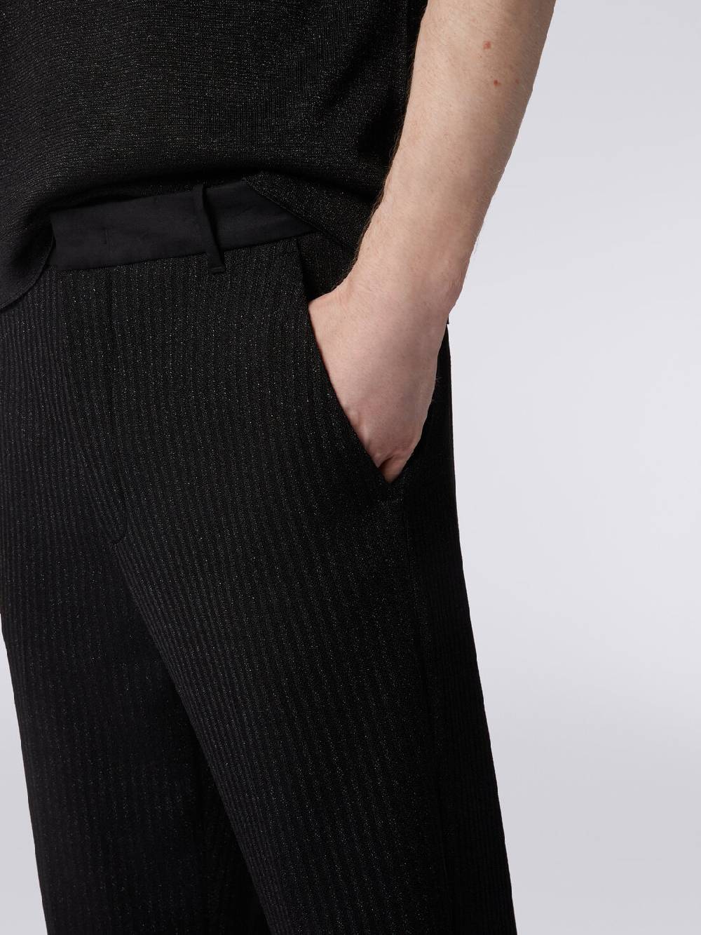 Missoni Pantaloni chino in viscosa con lurex Pezzi Unici