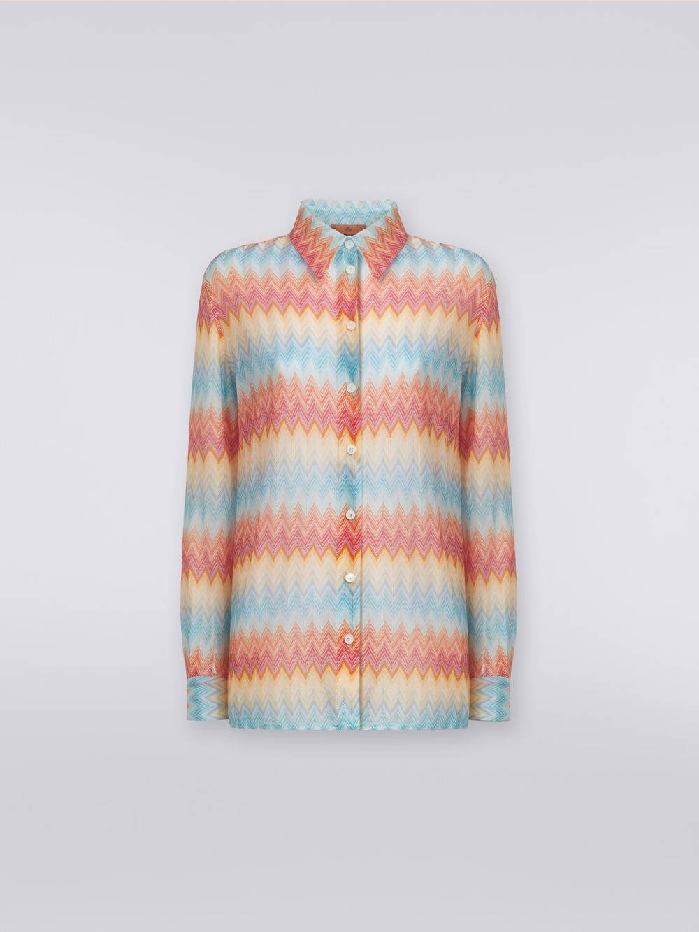 Missoni Camicia in maglia di viscosa chevron Economico