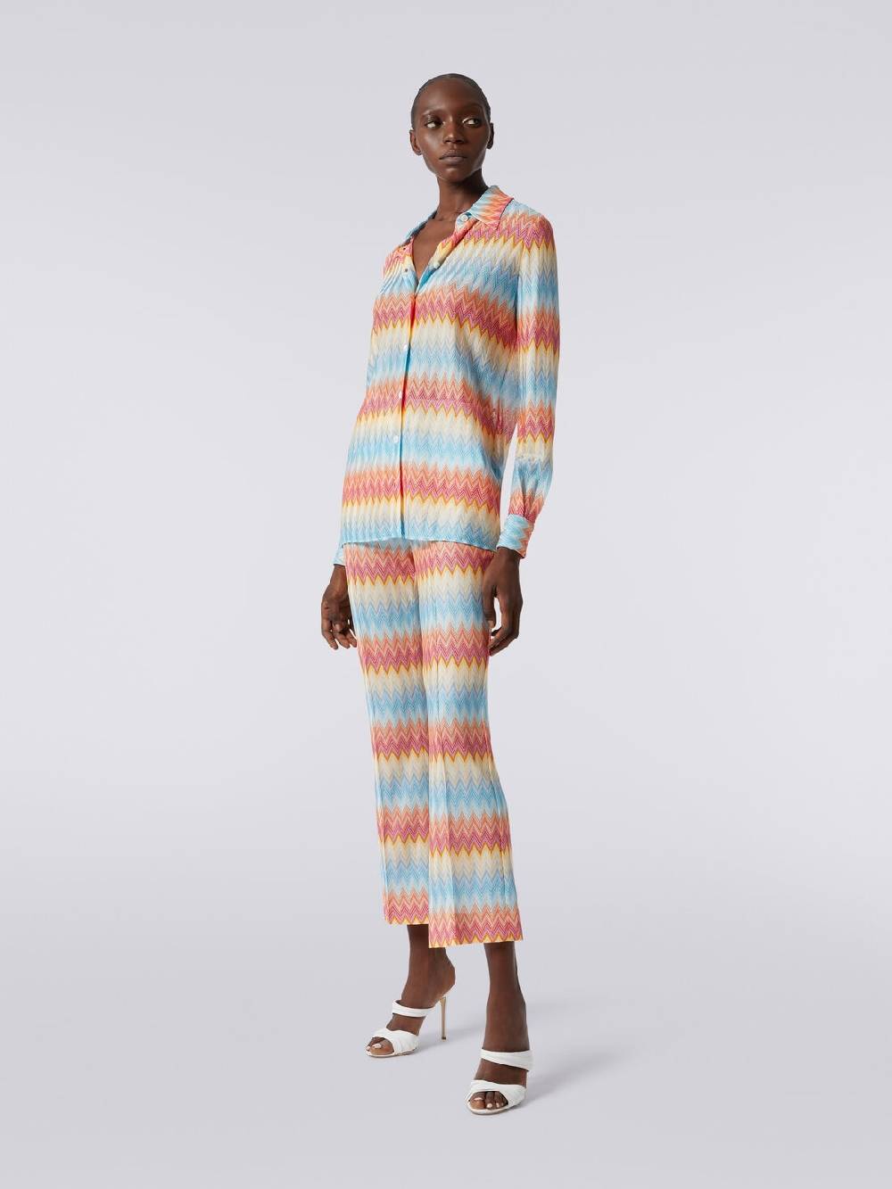 Missoni Camicia in maglia di viscosa chevron Economico