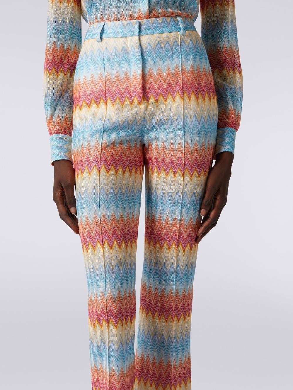 Missoni Pantaloni capri in viscosa chevron Online