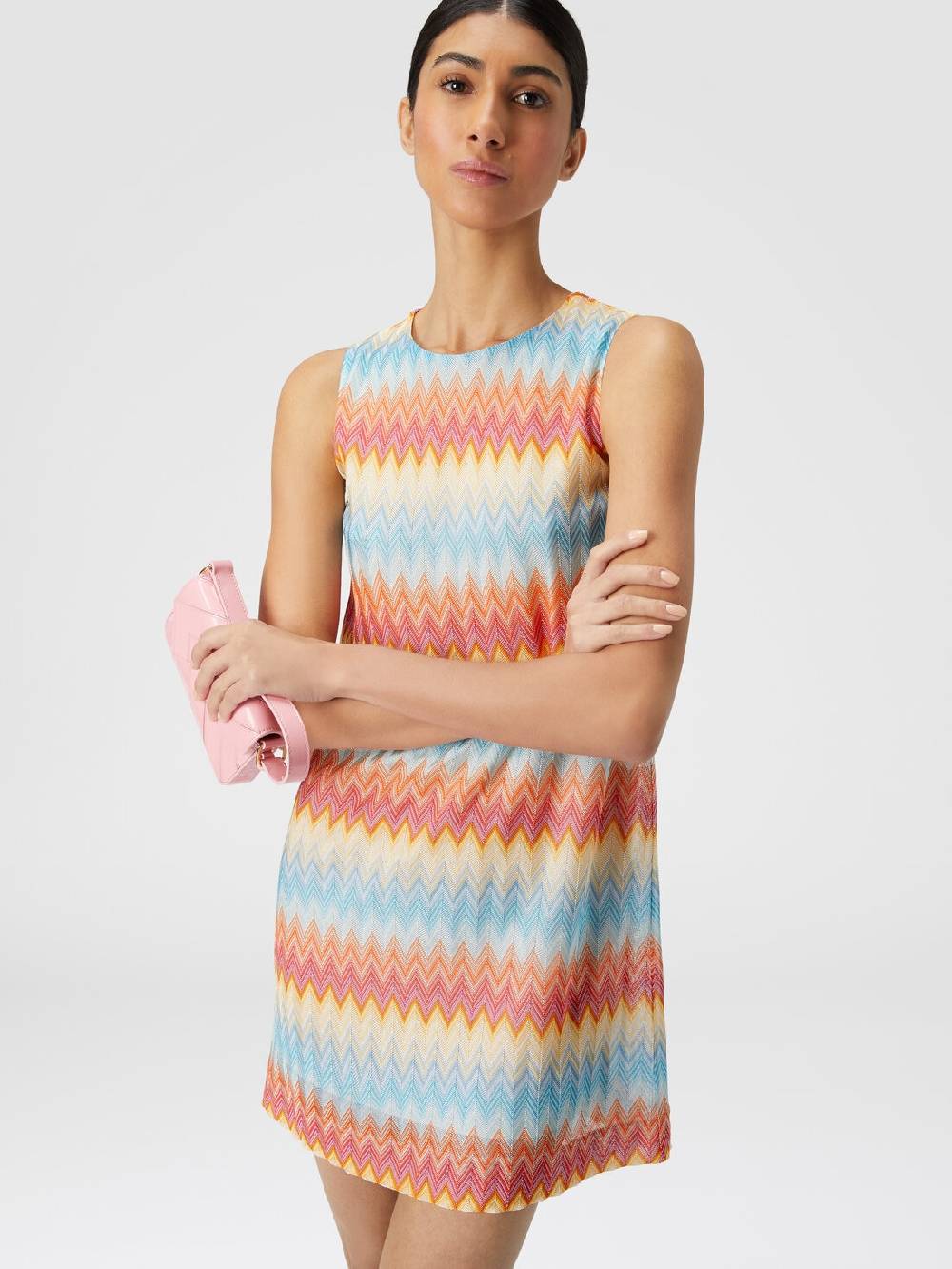 Missoni Abito in viscosa zig zag Saldi