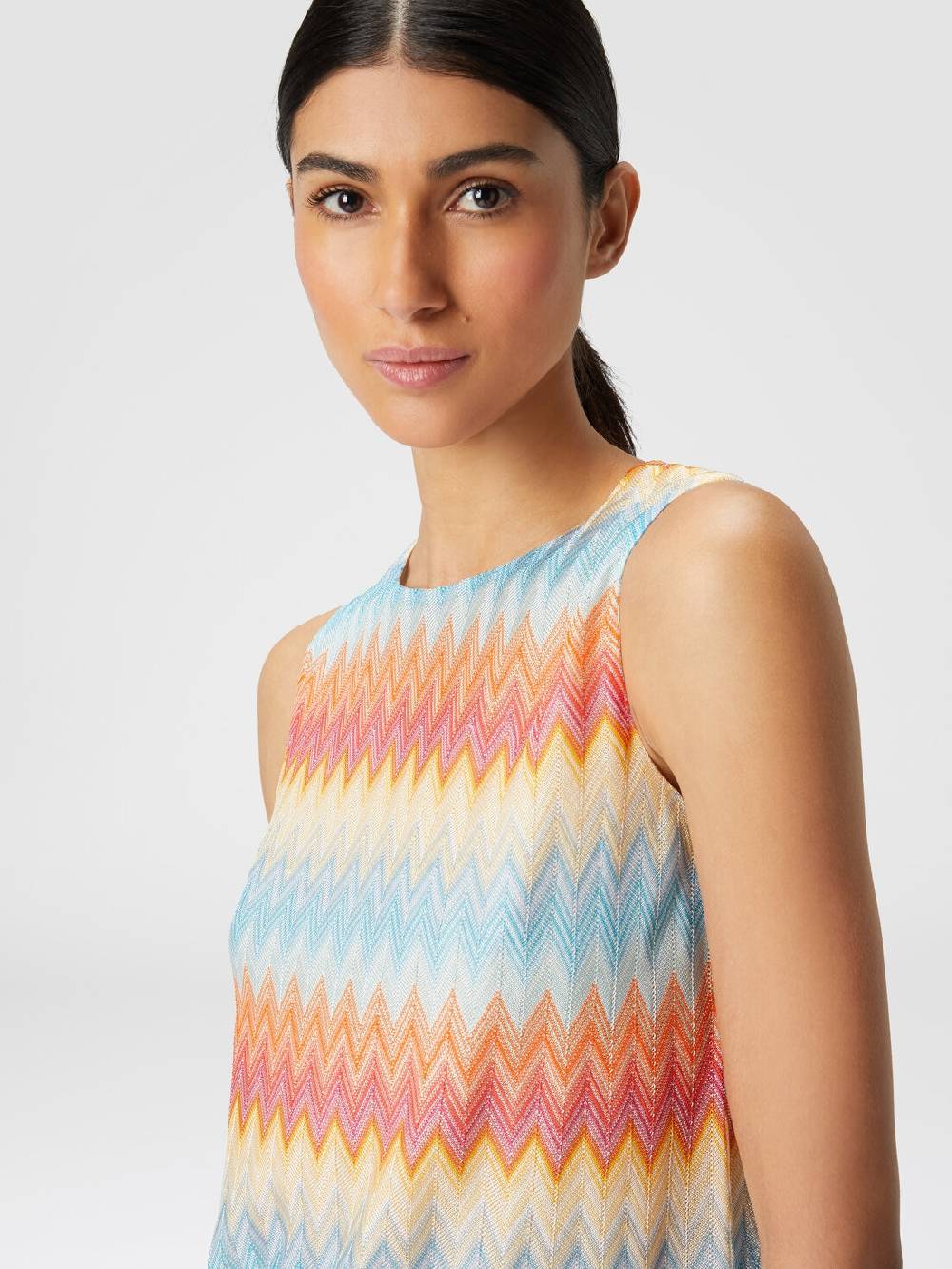Missoni Abito in viscosa zig zag Saldi