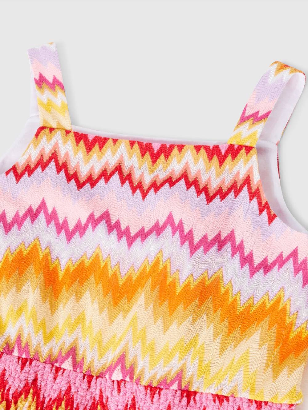 Missoni Abito in misto cotone zig zag Saldi Di Fabbrica