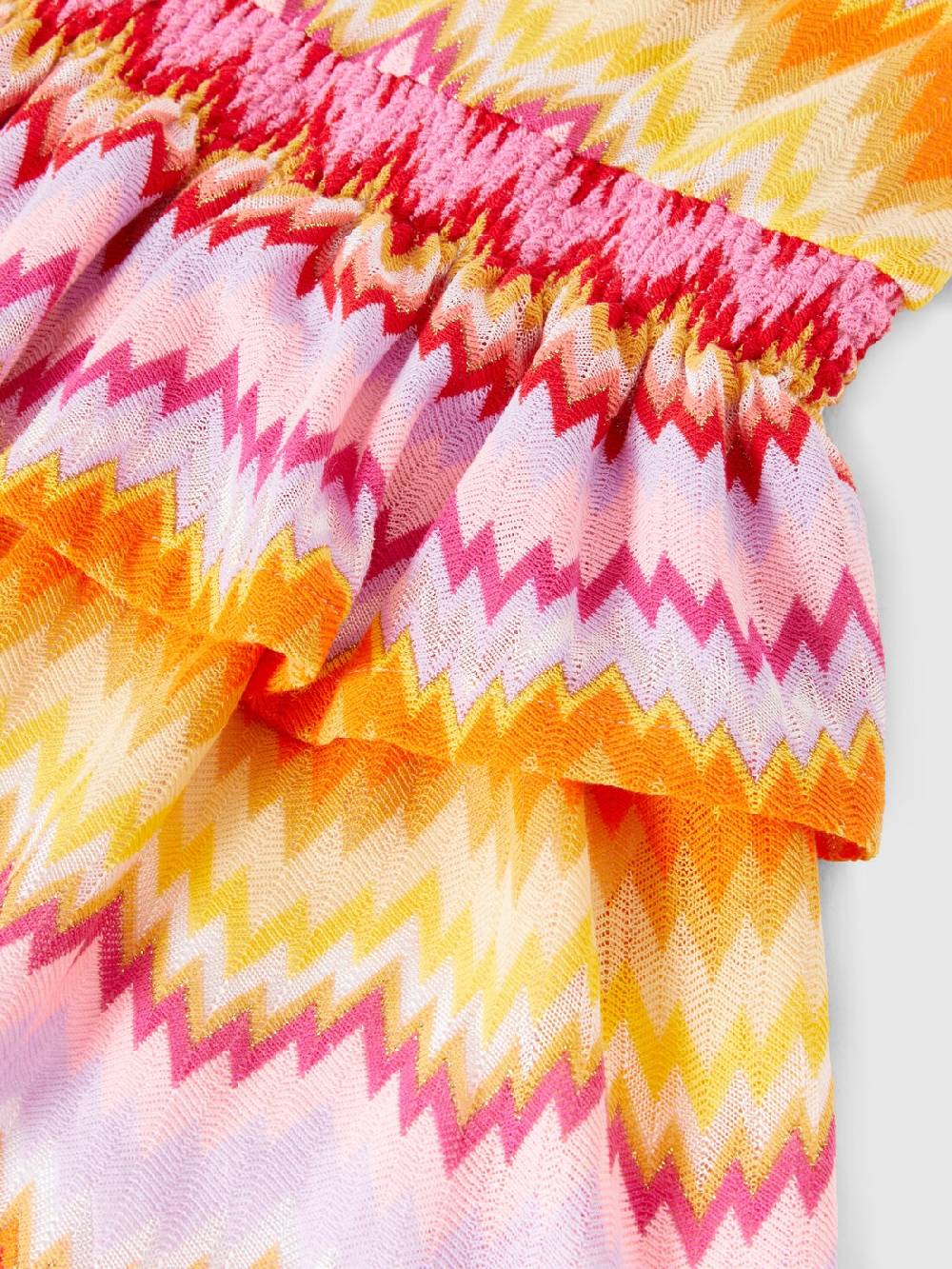 Missoni Abito in misto cotone zig zag Saldi Di Fabbrica