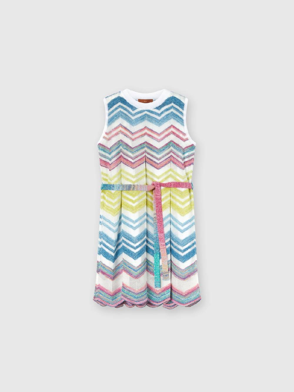 Missoni Abito in maglia di misto viscosa zig zag con lamé Vendite Flash