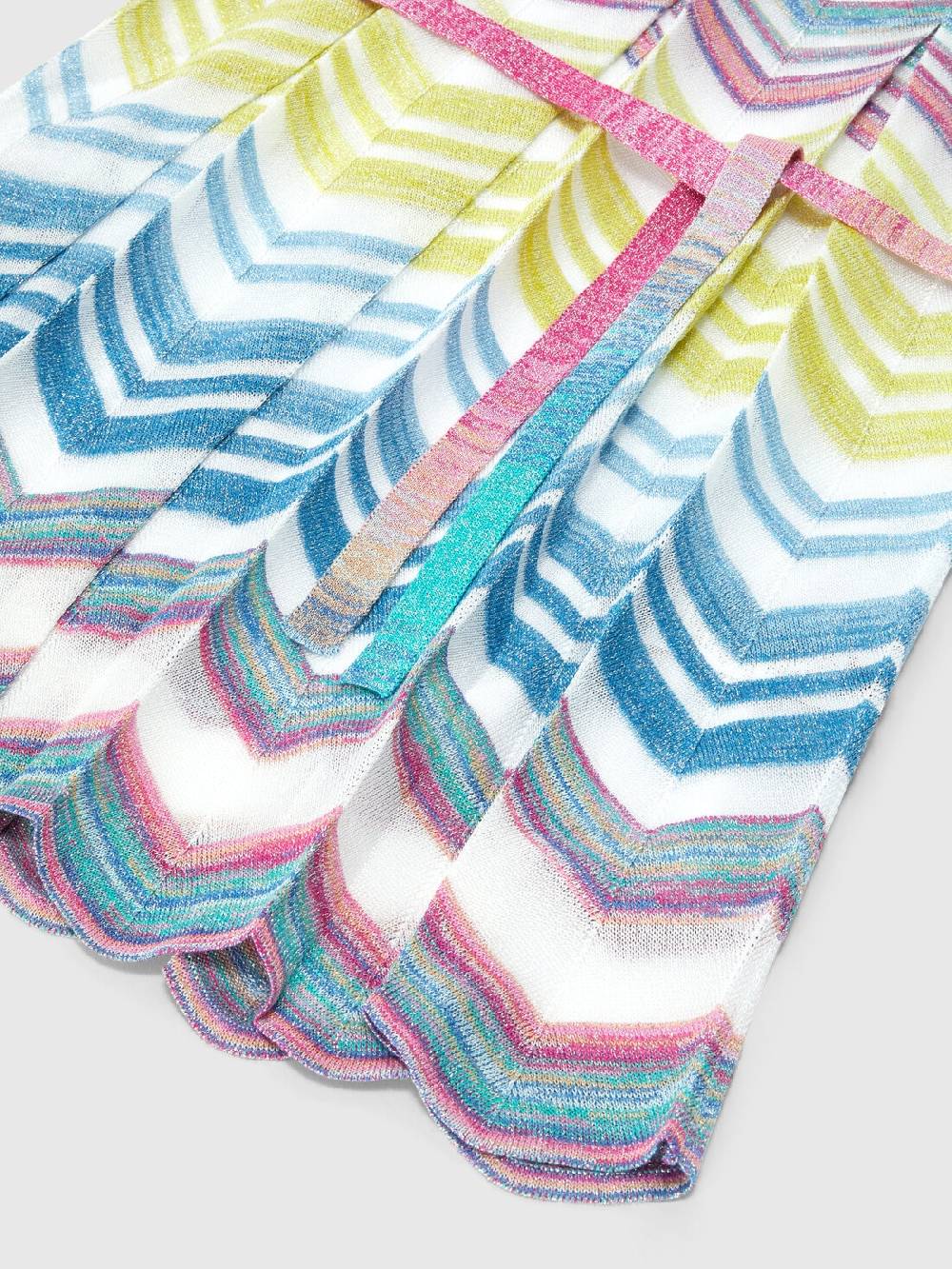 Missoni Abito in maglia di misto viscosa zig zag con lamé Vendite Flash