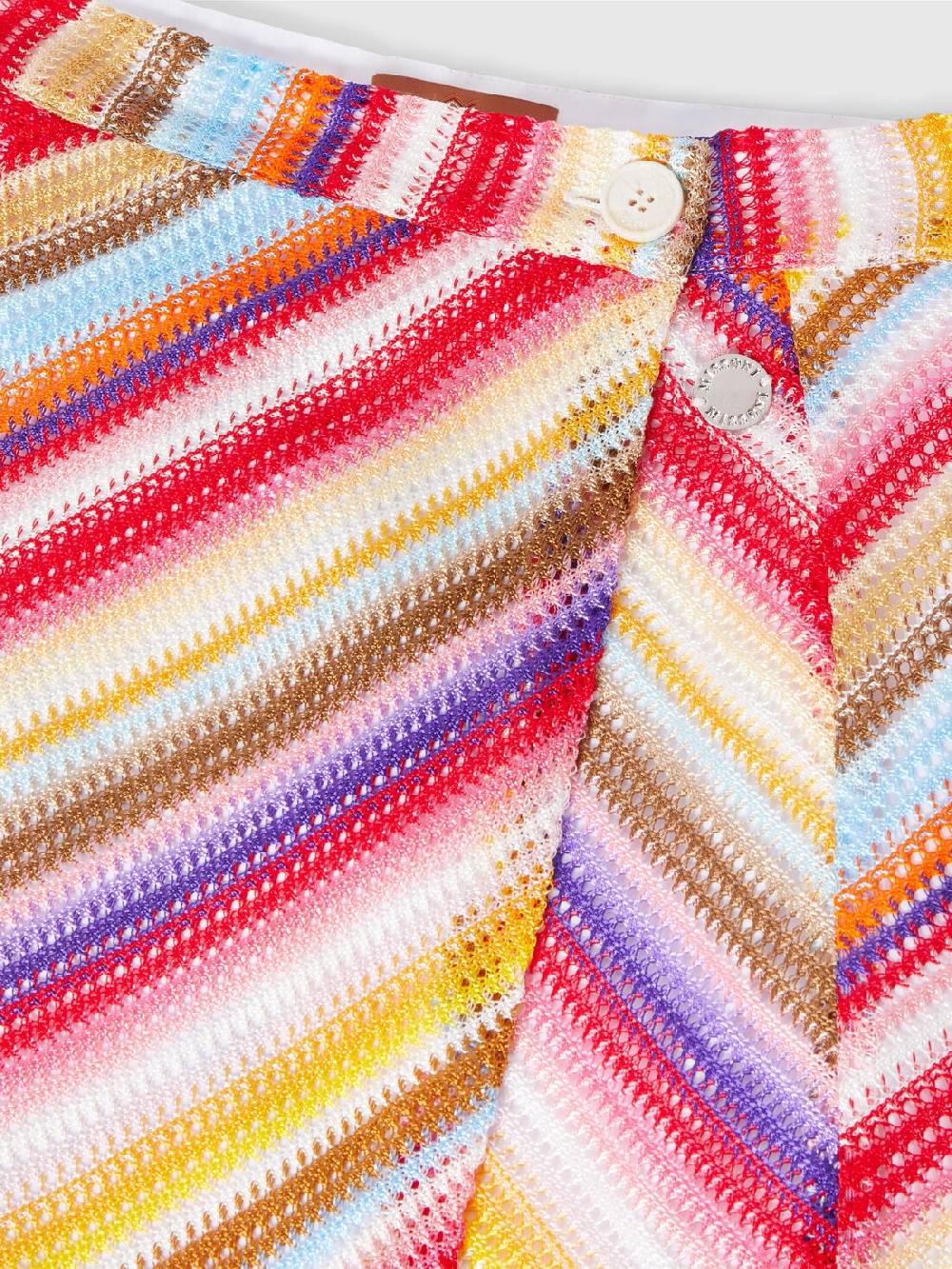 Missoni Gonna a portafoglio in viscosa chevron In Linea