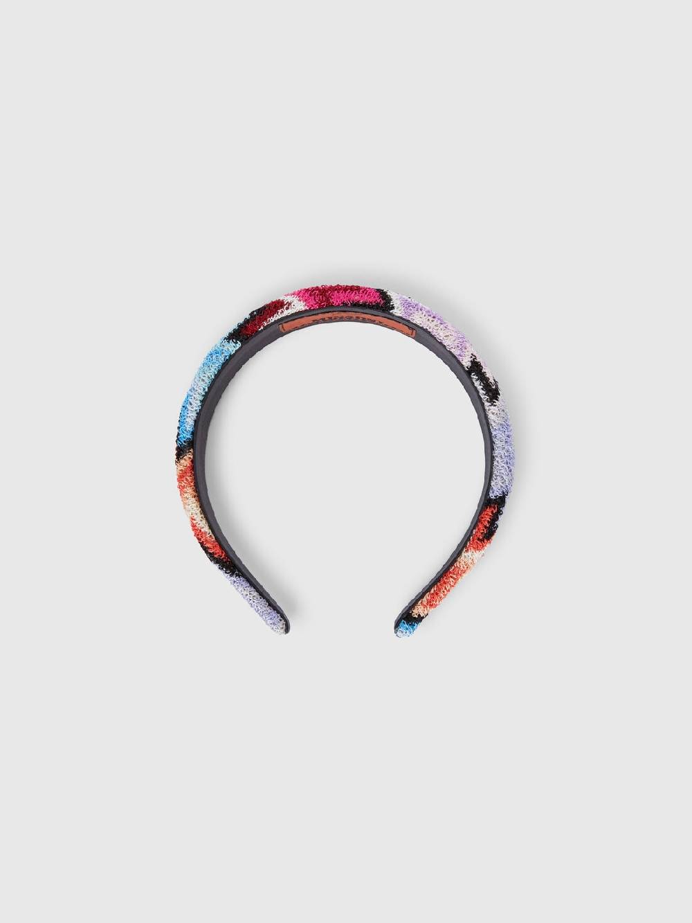 Missoni Cerchietto in viscosa zig zag Nuovo