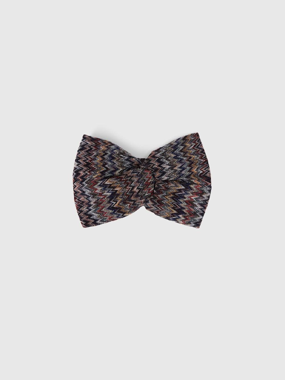 Missoni Fascia in viscosa chevron con lurex Vendita